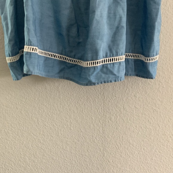 Lover + Friends Life’s a Beach Off Shoulder Peasant Top Open Back size Small - Picture 4 of 12